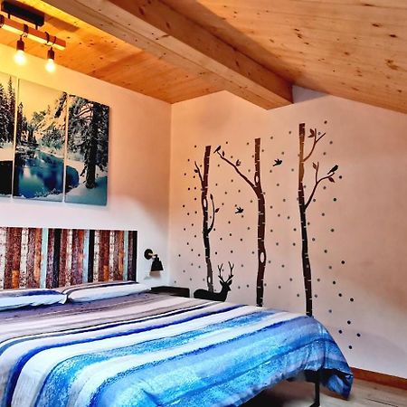 Appartement Trilocale Mansardato Nel Cuore Della Val Di Fiemme à Ziano di Fiemme Extérieur photo