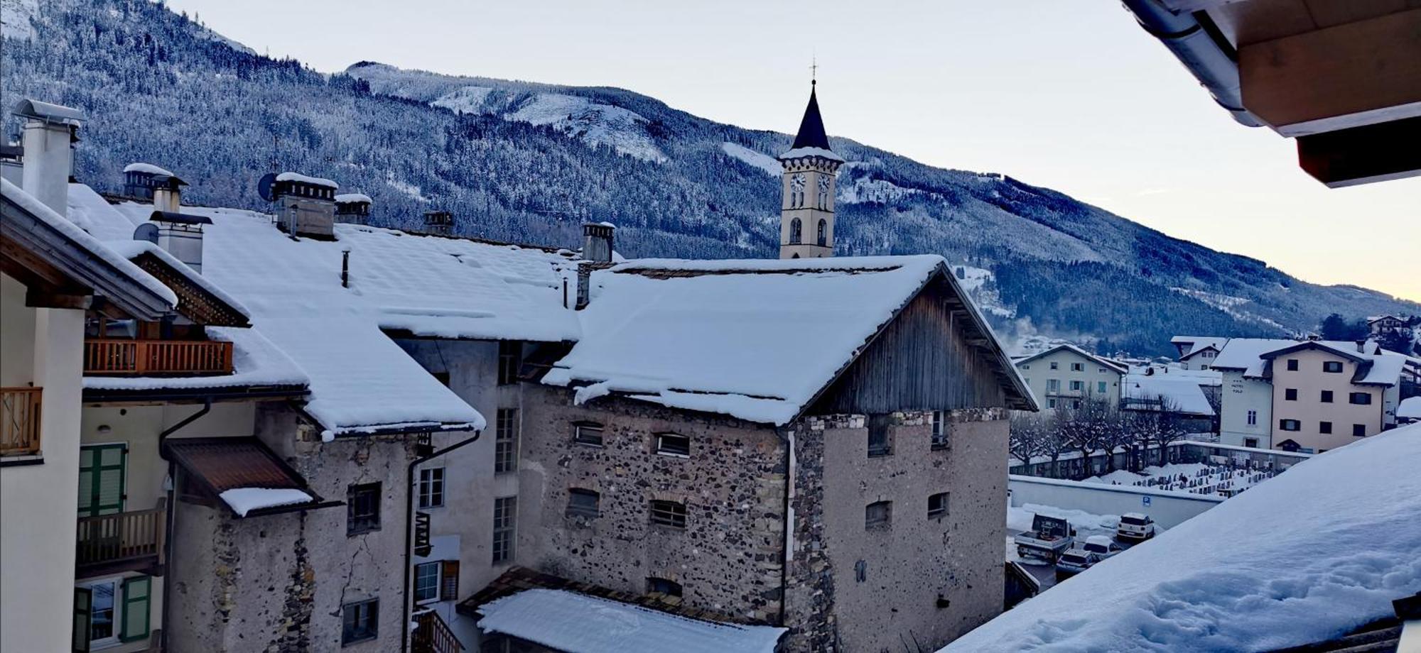 Appartement Trilocale Mansardato Nel Cuore Della Val Di Fiemme à Ziano di Fiemme Extérieur photo