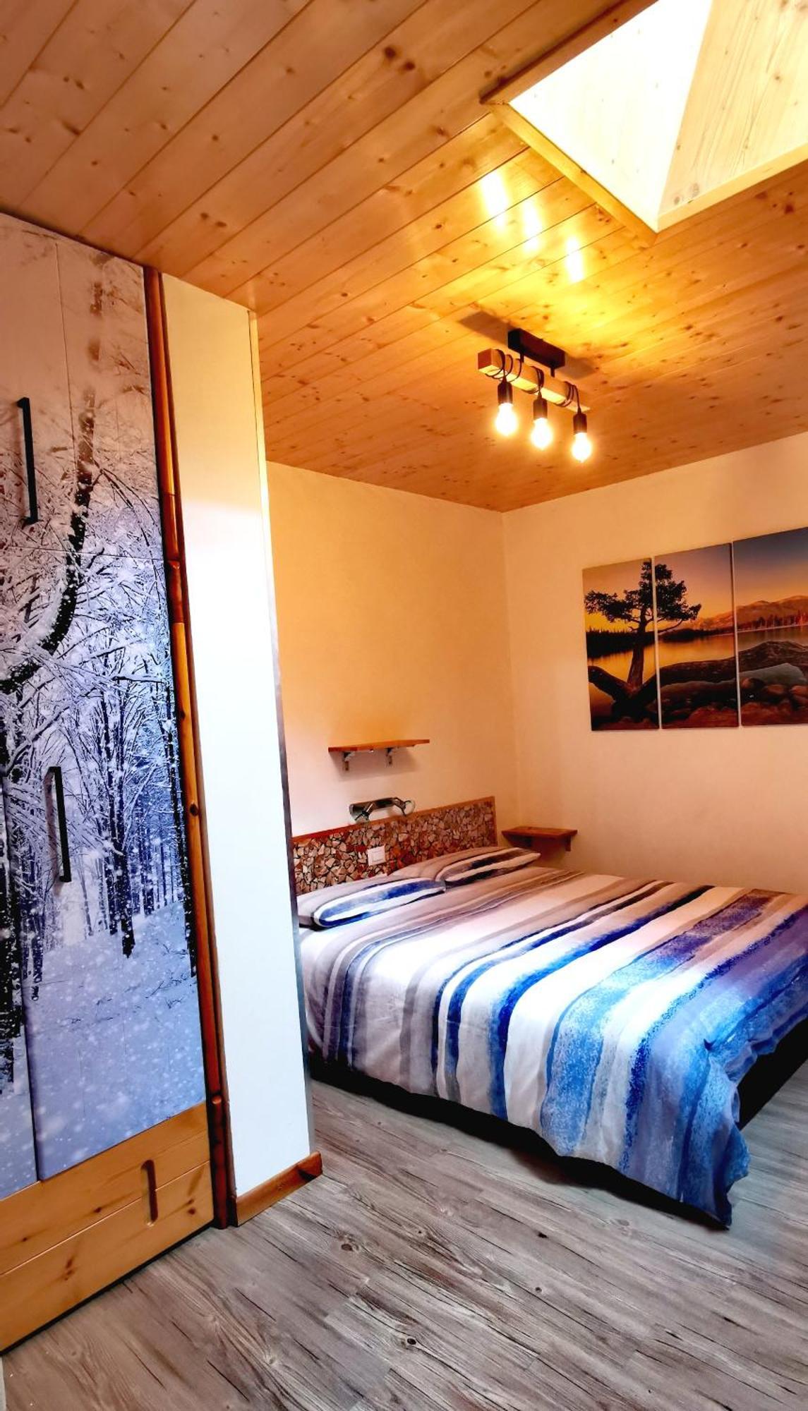 Appartement Trilocale Mansardato Nel Cuore Della Val Di Fiemme à Ziano di Fiemme Extérieur photo