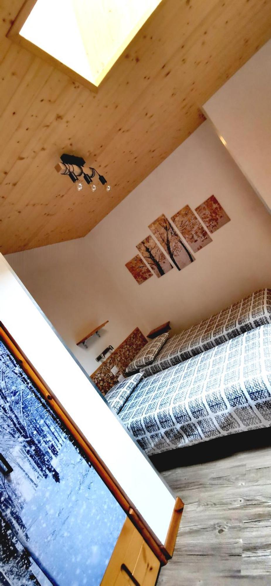 Appartement Trilocale Mansardato Nel Cuore Della Val Di Fiemme à Ziano di Fiemme Extérieur photo